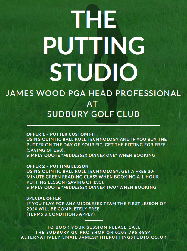 Need to sharpen your putting before the golfing season starts? Book a session with James Wood, head professional at <a href="/SudburyGC/">Sudbury Golf Club - 1920-2020</a>, and owner of <a href="/PuttingStudio_/">ThePuttingStudio</a>. Using Quintic Ball Roll Technology, James will optimise your stroke and help you to putt with confidence.