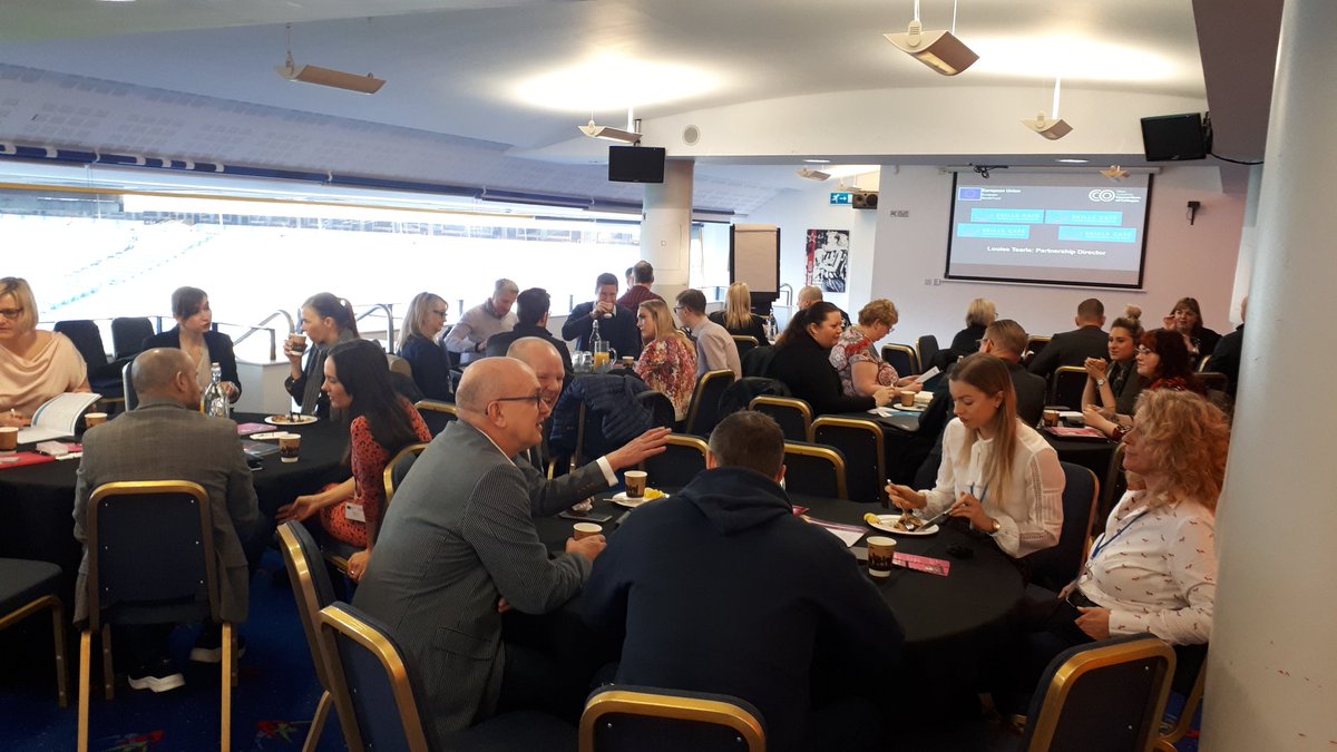 WYCColleges's tweet photo. Today's #SkillsCafe - A quick update from Partnership Director Louise Tearle about all things #WYCC including an intro to our #AnyoneCanEvolve animations. Plus updates on #SkillsService #LetsTalkRealSkills #HigherPerformingWorkplaces #ProgressionFromLowPay #ESF https://t.co/ZFVlvWIrJC