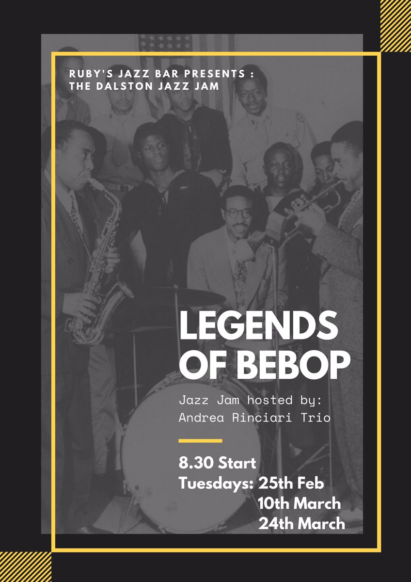 Book ahead for another great night of live music tonight from 8pm rubysdalston.com #livejazz #London #jazzbar #jazzclub #livegig #whatson #dalston #stokenewington #hackney