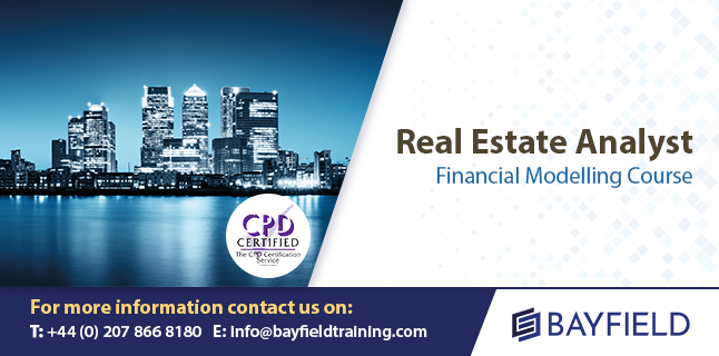 BayfieldTrain's tweet photo. Join us on our flagship #RealEstate Analyst course, 2-3rd March in #Dublin! This course will upskill you in financial modelling, and teach you to build robust and flexible cash flow models in #Excel. Contact us to book: info@bayfieldtraining.com #FinMod #property #ExecEd #train https://t.co/7JGA3DEtFh