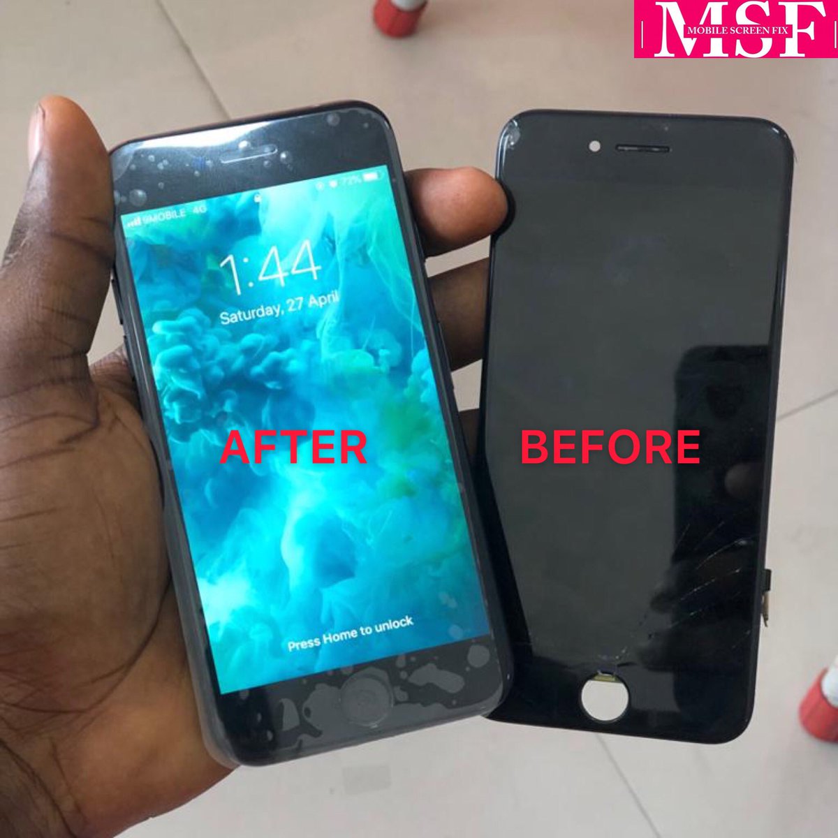 MobileScreenFix's tweet image. To avoid the “had I known 😪” story.

Call us for your quality and authentic phone fix.

Give us a call and we’ll be there 😁

Don’t say we didn’t tell you. 🤗

#MobileScreenFix #WeCanFixIt #MSFWay #PhoneRepair