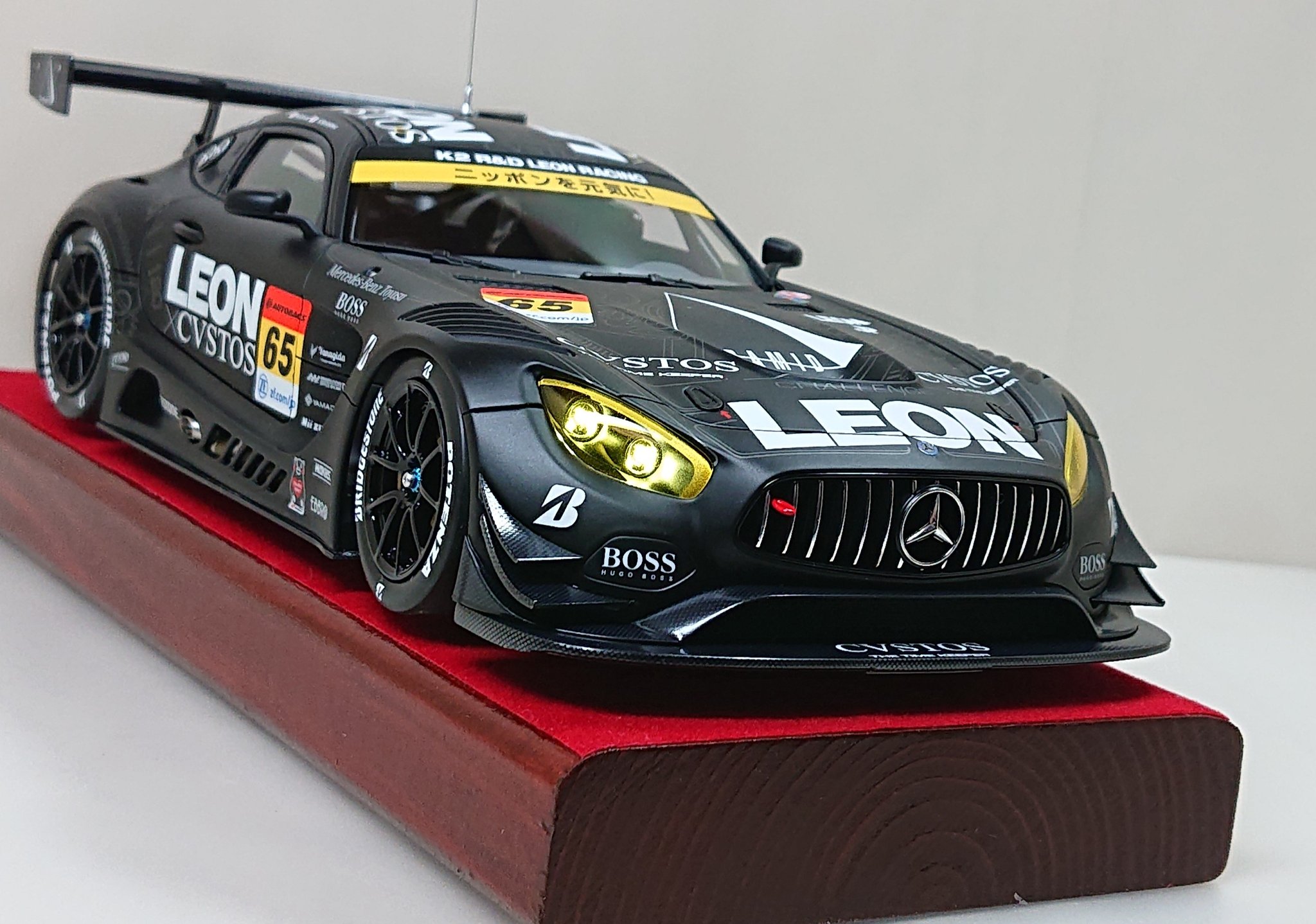 タミヤ 1/24 LEON CVSTOS レオン クストス AMG