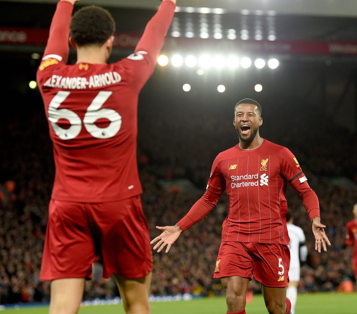 LFC's tweet photo. The only defender to reach 1️⃣2️⃣ assists in a single @premierleague season is @trentaa98 🔴

He’s now done it two seasons running 🤩 https://t.co/5QIyyLfzjU