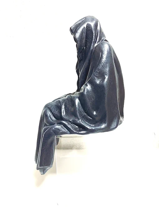 海外雑貨の「Grim Reaper /Darkness Resides」が届きました。一目ぼれして購入しました。高さは23cmくらい。「そこにいる」感が凄まじい。 