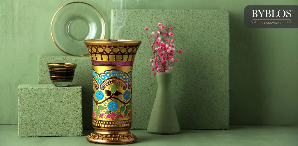 byblosglassware's tweet photo. GÜLSÜN
All old things are beautiful.
Give your house the aura of incense scent coming from thurible decorated with heritage carvings that bring to minds all lovely memories
#Byblos ⠀⠀⠀
#ByblosTurkey
#ByblosGlassware
#Handmade
#Glassware https://t.co/XrxkDSHPQU