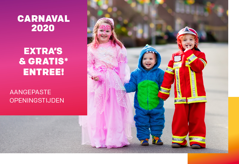Continium's tweet image. 💗💛💚 Hang je carnavalskleren nog niet in de kast, maar trek ze aan en kom naar Continium! Wie 12 jaar of jonger is en tussen woensdag 26 februari &amp;amp; zondag 1 maart 2020 verkleed een bezoek brengt mag namelijk gratis naar binnen.
Alle details: continium.nl/nl/blog/carnav…
