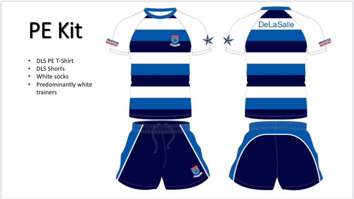 DLSjsySport's tweet photo. BREAKING NEWS - after 25 years the @DLSjsy PE kit is changing for all year groups.  #DLSHappy #DLSSport. The phased transition starts shortly and ends in 2021 so spread the word! https://t.co/TAQzZhTXNE