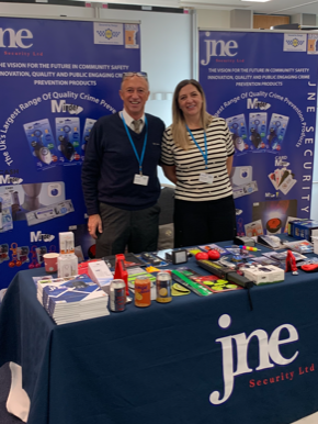 JNE_Security's tweet photo. All set up at #SBDATLAS20
@securedbydesign Come and visit Emma and Ken at our stand to see some of our innovative #PolicePreferred products and get your free sample pack. https://t.co/YAeJHYwd7l