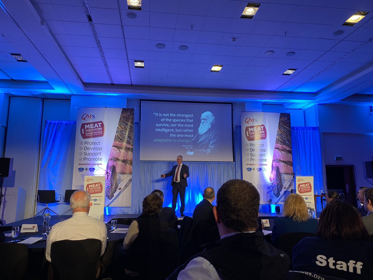 StoddartsBeef's tweet photo. Attending the Meat The Future - Scottish Red Meat Industry Conference. #meatthefuture2020 #change #stoddartsassured #bestinbeef #meatwithintegrity https://t.co/rQ8HvRWJvs