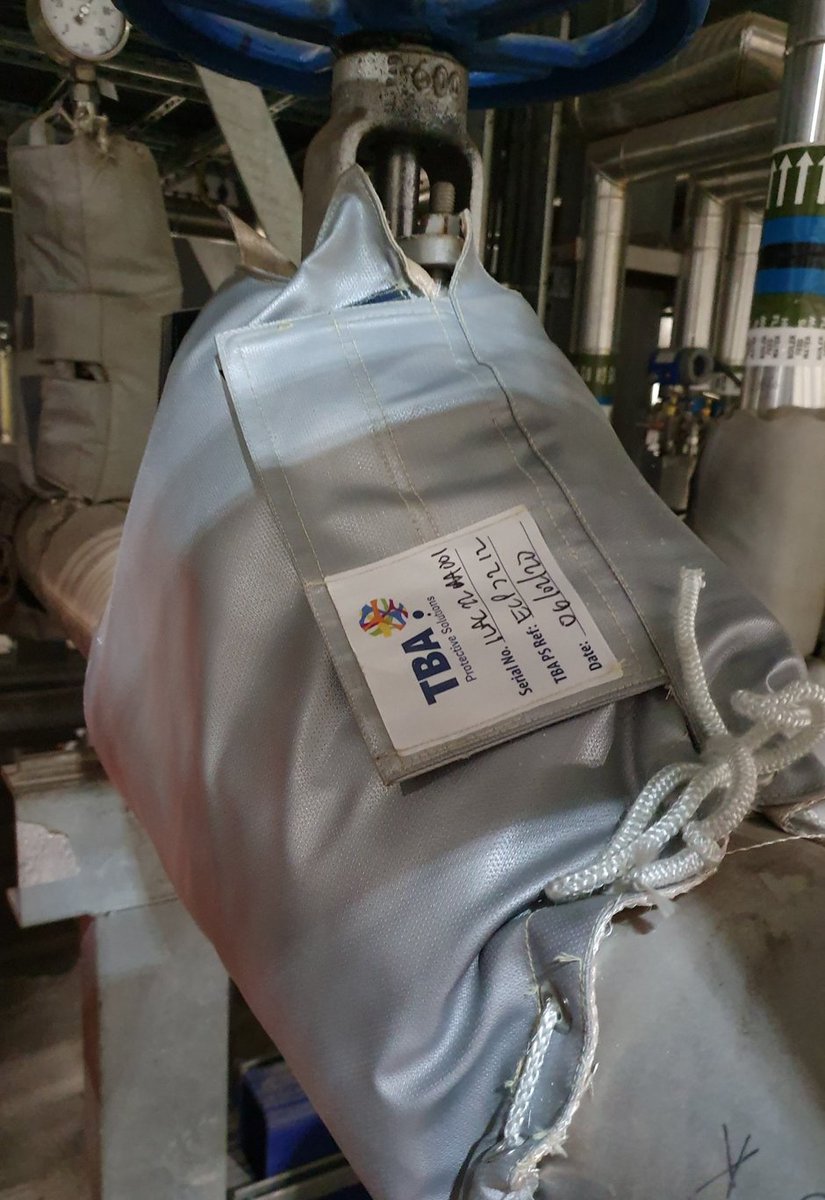 Great job completed by TBA Protective Solutions Team, Thermal Jackets, Designed, Manufactured and Installed by TBAPS #TBAPS #ThermalJackets #Installation #customersatisfaction #ukmfg