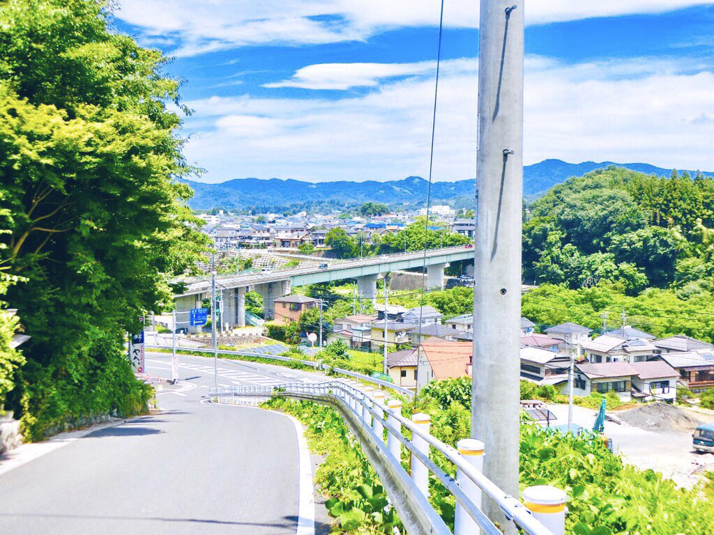 𝔜𝔞𝔴𝔞𝔯𝔞 夏に秩父で撮った写真をアニメっぽく加工してみた 結構いい感じじゃない 自画自賛