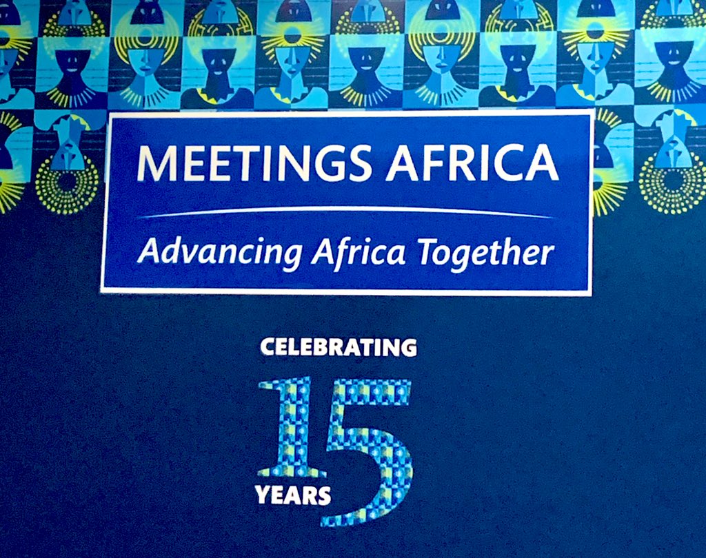 Day 1 of Meetings Africa! Back to back 121’s learning about this fabulous destination!!! #MeetingsAfrica20
