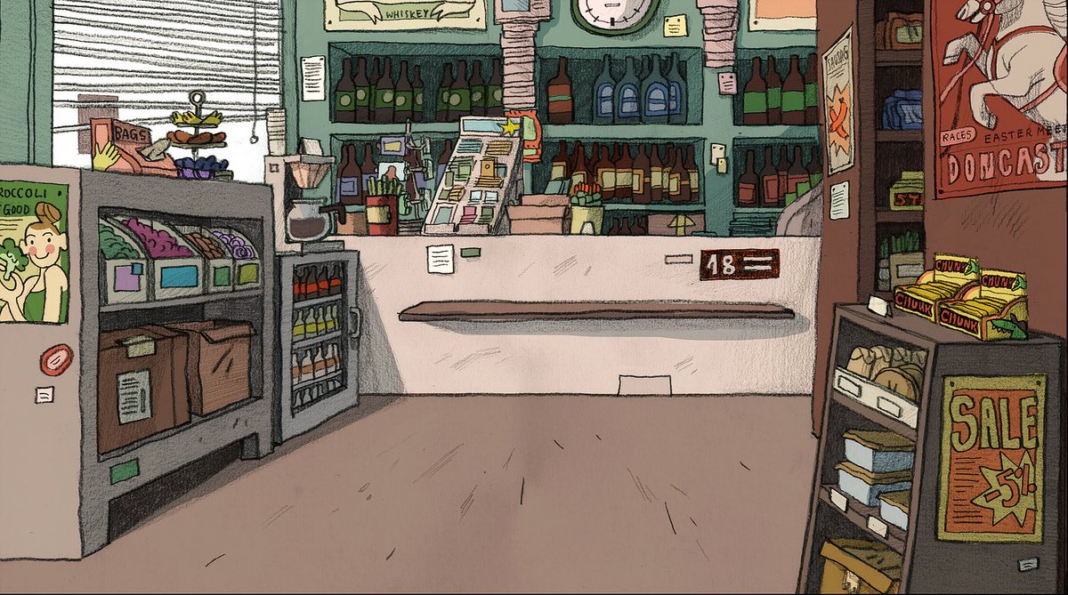 here are few backgrounds that I did for Shergar :^) 