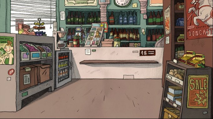 here are few backgrounds that I did for Shergar :^) 