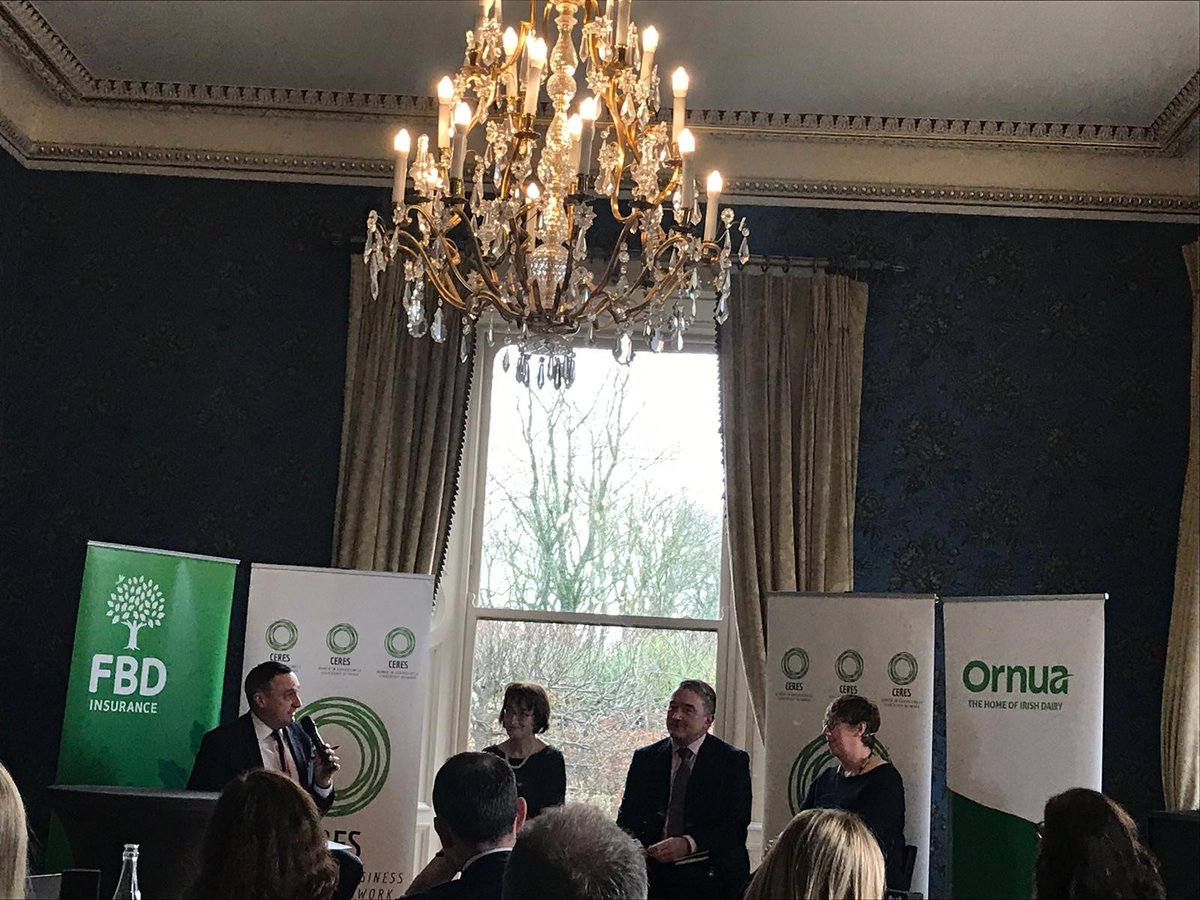 Great discussion at this mornings <a href="/CeresNetwork/">The Ceres Network</a> event #proudsponsor