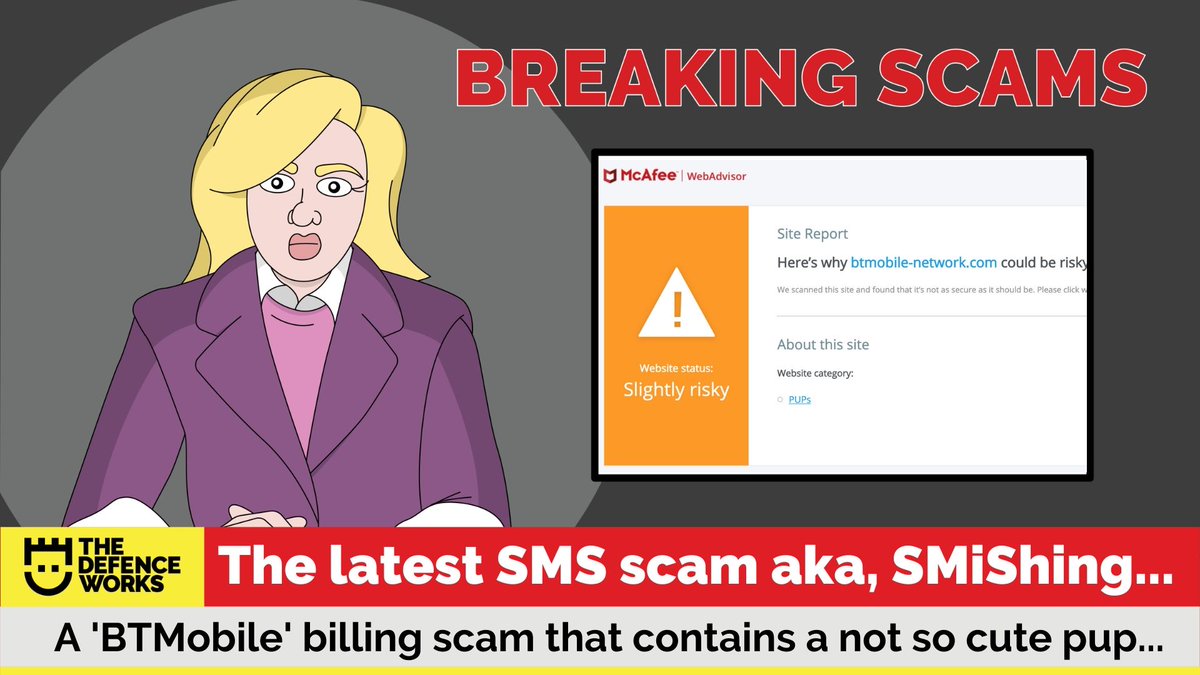 📰 #BreakingScams: A BT Mobile SMS regarding a 'billing issue' has recently been doing the rounds. Let's take a look in more detail at the latest mobile text message SMiShing campaign: buff.ly/2SWTfBN 👈 

#InfoSec #CyberSecurity #Cybercrime #SMS #Phishing