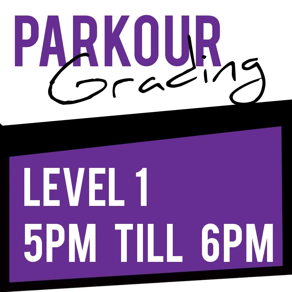 Parkour grading sessions tonight.
Begginers welcome for 5pm till 6pm.

Our grading sessions is all about new and exciting athletes following our step by step guide to help learn new moves and achiving goals. 

#inspiremovement #aimsportsacademy