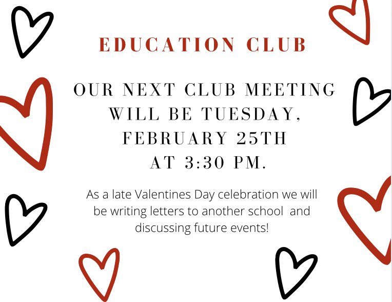 MolloyEdClub's tweet photo. Hey everyone! We are having an Education club meeting today and we hope that you can make it! Members of the best buddies club will be joining us as well 😊 https://t.co/bXbJYnC3Mb
