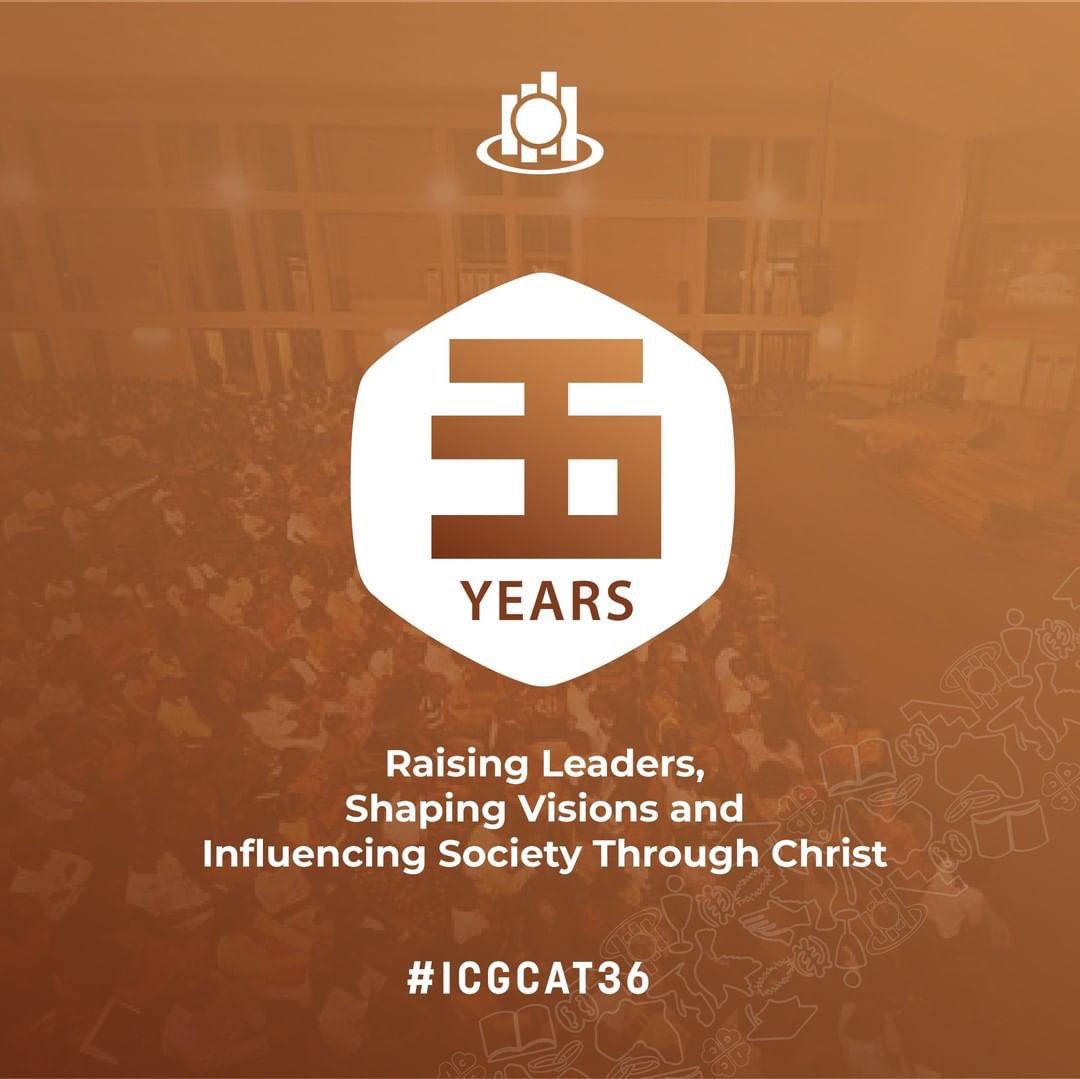 'Oh, give thanks to the Lord, for He is good! For His mercy endures forever'~1 Chronicles 16:34

36 years of Raising Leaders, Shaping Vision and Influencing society through Christ🙌🏻🙌🏻
#weareIcgc
#YearofExcellence 
#DrMensaOtabil
#ICGCAT36