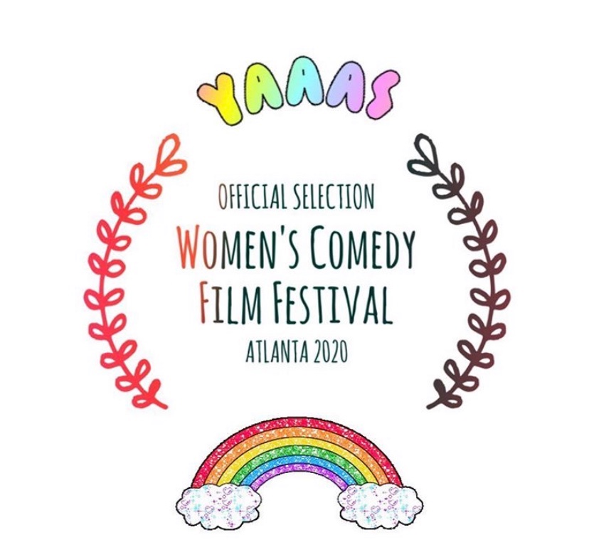PressFae's tweet photo. Fruit Fly just got accepted into its first festival!!! Woohooo thanks @WomensComedy !!!! 🏆 🥇 🎞 🎥 🌈 https://t.co/modK5PjQfG