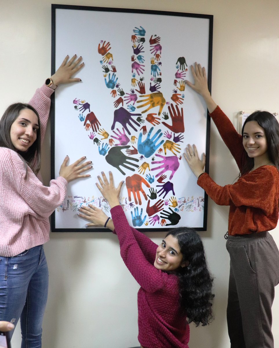 FHS_AUB's tweet photo. For each and every #FHSer, their special print on public health. Make sure to leave yours memorable!
@AUB_Lebanon @fhschapter @AUBDeltaOmega
#AUB #FHS #ProudFHSers https://t.co/eUWwxXAGc3