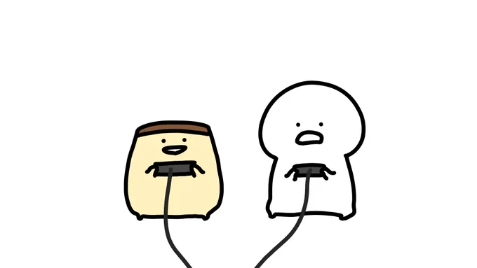 ゲームやると動いちゃうね 