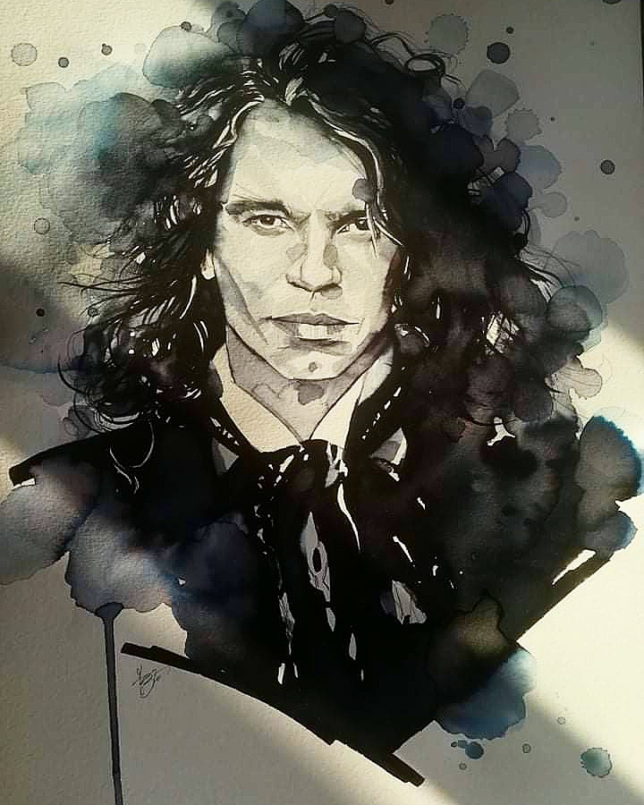 Federica_fez7's tweet photo. Cause we all have wings
But some of us don't know why
#MichaelHutchence
#portrait available
#inxs #foodinxs #sphinxs #inxskick #inxsmusic #inxsive #inxspiration #inxstribute #inxsfans #inxsnevertearusapart #federicamasini #inxsforever #inxspicture #inxsband #inxsrock #inxsarchive https://t.co/enGmXaBdO1