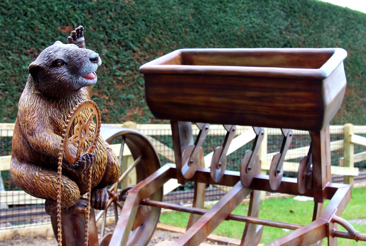 BREAKING NEWS: Groundhogs still causing havoc out in the Crooked Countryside, <a href="/Farmer_Flo1/">Farmer Flo</a> says "they're mighty cute n' all but I wish they'd stop keep on breaking my darn machinery!" 🚜🚜