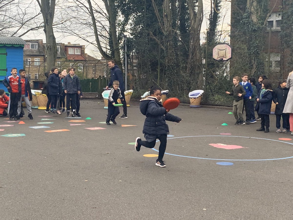 stjhighgate's tweet photo. Our annual Pancake Races! We’re having a ‘flippin’ good time! #stjh #PancakeDay2020 https://t.co/kNwiK1LsPK