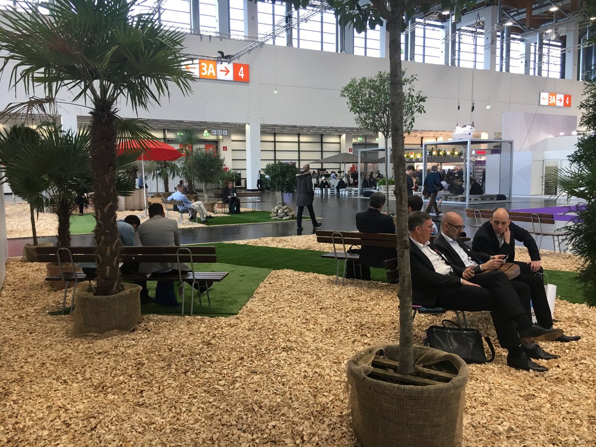 japikas's tweet image. This year enough seating areas provided at #EmbeddedWorld2020, especially at the silicon vendors’ hall. #covid19
