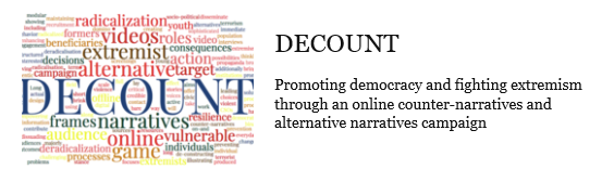 Aktionstage_PB's tweet photo. 4. Mai - #atpb20-Thementag #Extremismusprävention, Wien
5 J. Beratungsstelle #Extremismus & Launch der Online-Kampagne #DECOUNT
Jugendarbeit, #PoltischeBildung …
https://t.co/9L0tZexogn
@VHofinger @DPisoiu @InfoOiip @BMI_OE @bloodirony @EUHomeAffairs @VereinNEUSTART @Stadt_Wien https://t.co/GKryaTTZoo