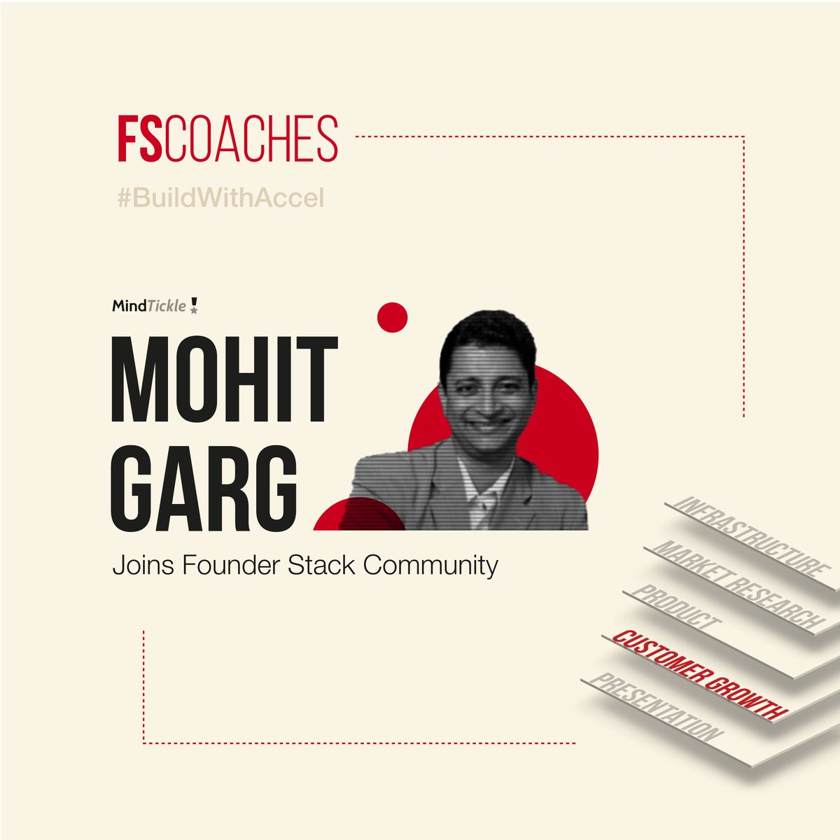 AccelIndia's tweet image. Announcing 4 new coaches from our Customer Growth Layer. 

@akothari, @MohGar, @vinod_cc, @KarishmaTweets join us to help you with 

👉 Developing cross border strategy for your SaaS startup 
👉 The growth story of @NotionHQ 
👉 Online SaaS AMA&apos;s by @chargebee 

#BuildWithAccel