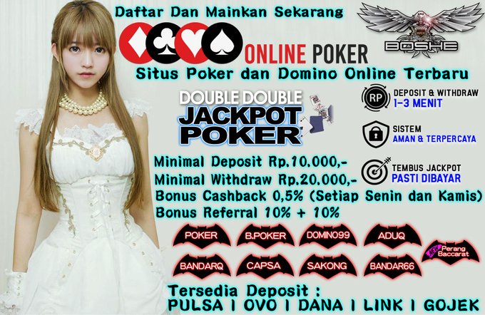 BoshePoker - Agen Poker Server Terbaru dan Domino Terpercaya Indonesia - Page 3 ERnhTnuUUAEguzR?format=jpg&name=small