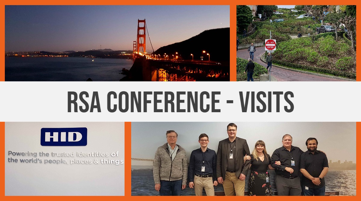 Mtrix_GmbH's tweet photo. Nach etwas Sightseeing in und um San Francisco waren wir bei unserem Partner #HID/#crossmatch zu Gast. Interessante News und Gespräche prägten den gestrigen Tag - Danke dafür! #mtrix #future #authentication #MFA #sanfrancisco #goldengatebridge #lombardstreet https://t.co/VAdli6GbrI