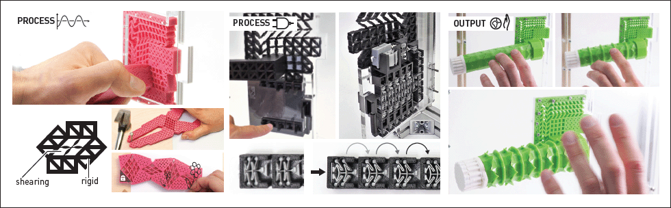 cyphylab's tweet photo. 🧮➕ Interactive metamaterials (ACM Interactions) ➖➗ 🤔 #WeatherAwareFacades #Beyond3DPrinting #HBI https://t.co/ovAakFJ8ae https://t.co/HlInBhVKi0