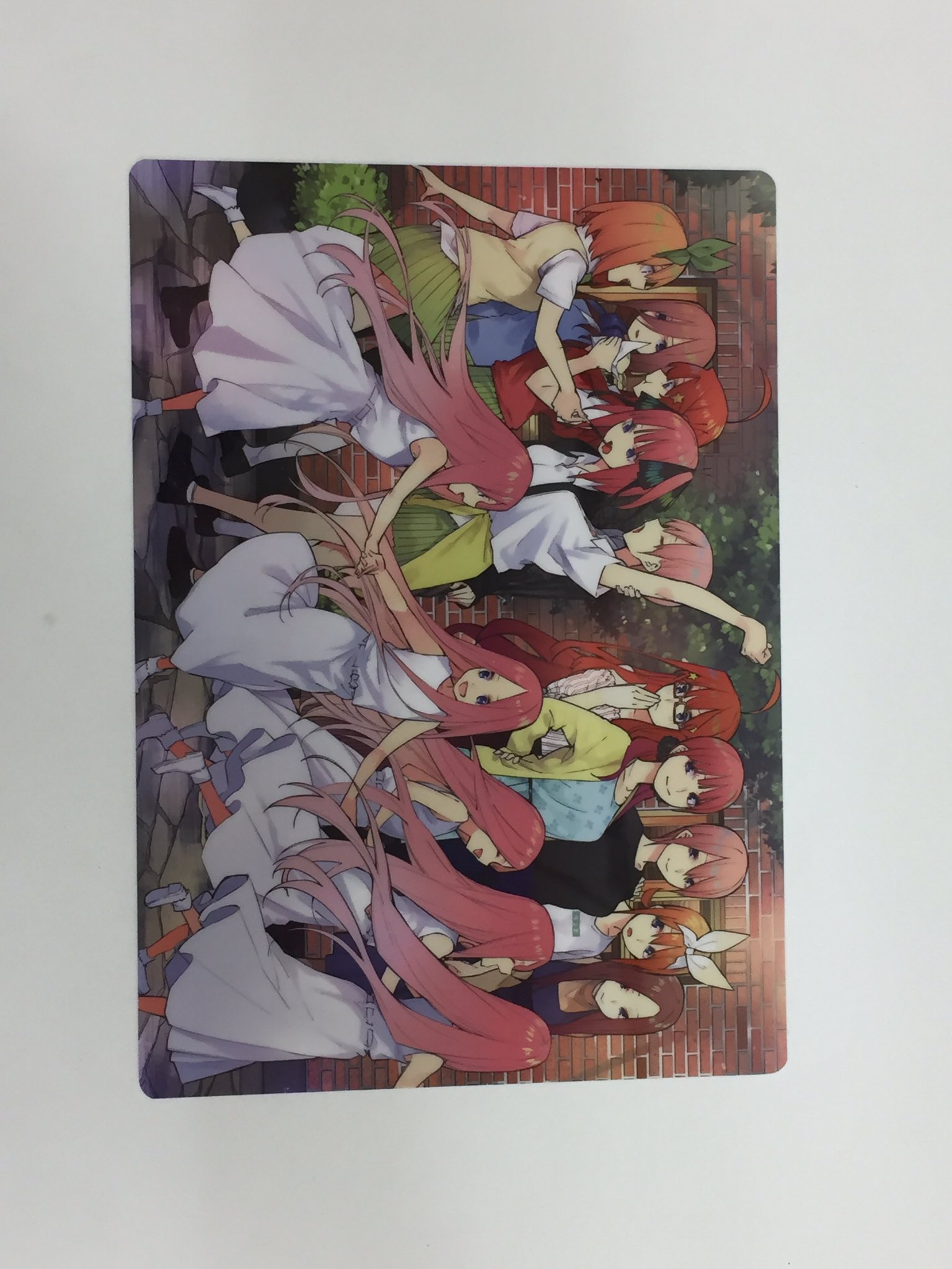 映画五等分の花嫁 リラックスタイム B5下敷き10BOX (1BOX 8パック）