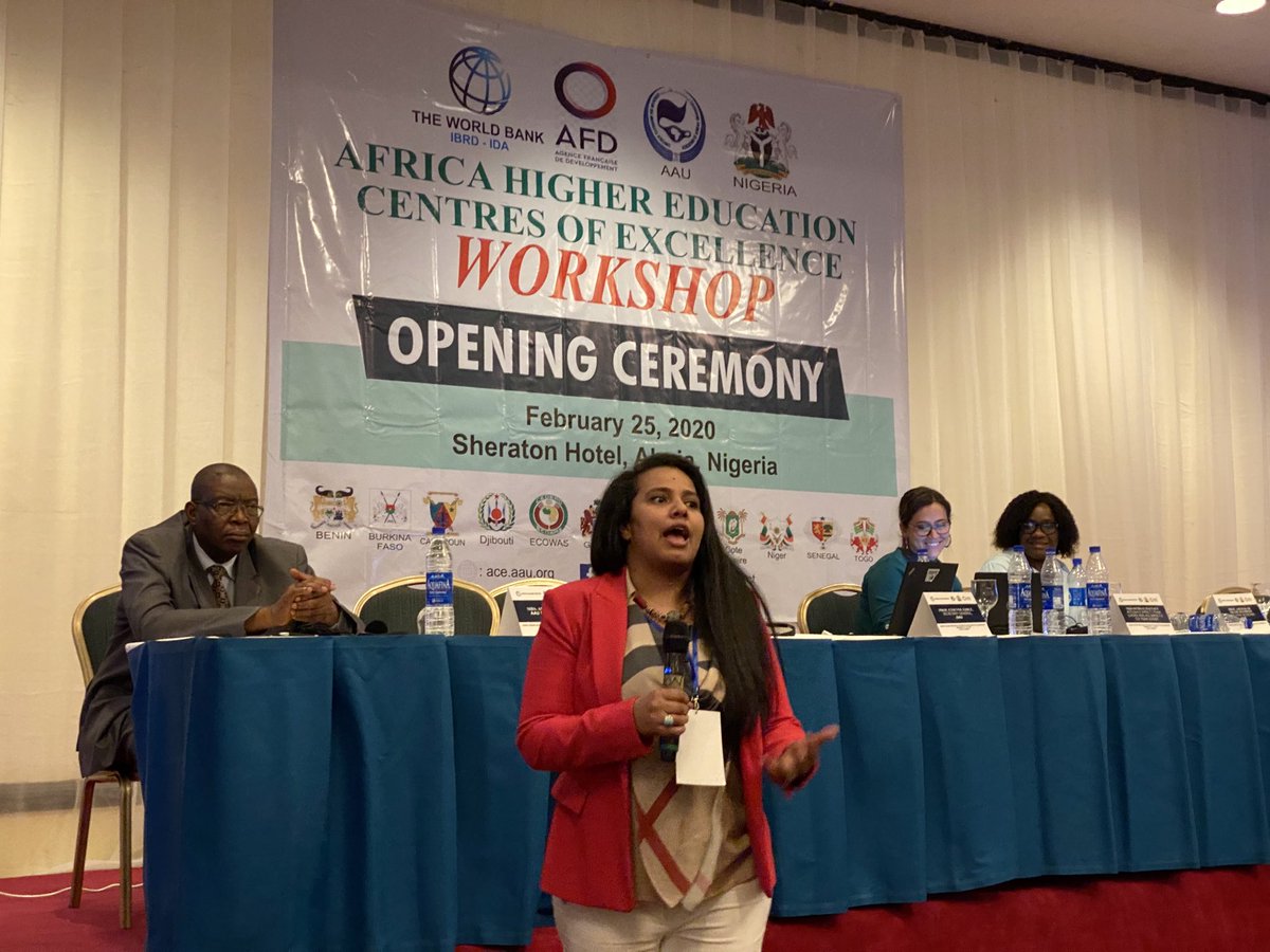EY_Danquah's tweet photo. Himdat Bayusuf, World Bank commends UG Vice-Chancellor for the outstanding performance of WACCI and WACCBIP under the ACE I project at the opening ceremony of the ACE workshop in Abuja. @AAU_67 @UnivGh_VC @UnivofGh @AGRAAlliance @wacci_gh https://t.co/tZGREsXyX8