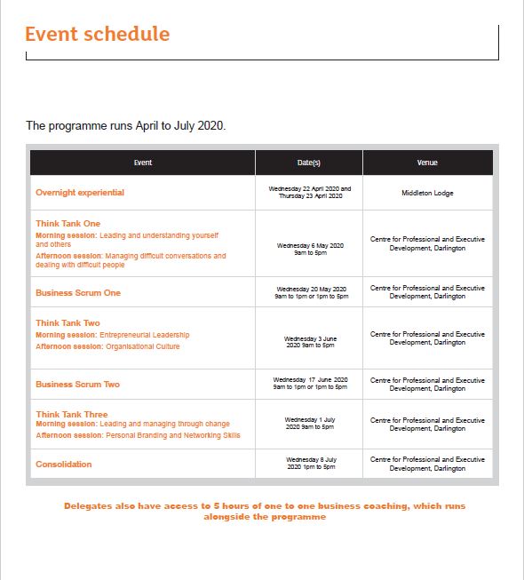 Last opportunity to attend @TeessideUniTUBS next cohort of Management Catalyst beginning in April. 
Aimed at Aspiring &amp; Middle Managers of #SMEs in the Tees Valley - a practical 3 month #Leadership &amp; #Management programme which is fully funded! 
a.barras@tees.ac.uk for more info!