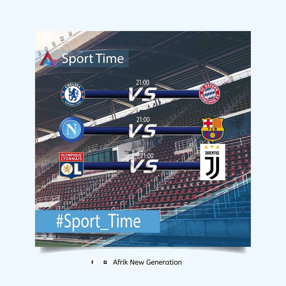 Suivez toute l'actualité football en direct avec Afrik New Generation...⚽❤⠀
⠀
 #Sport_Time⠀
#Afrik_New_Generation⠀
⠀
Ne manquer rien😎