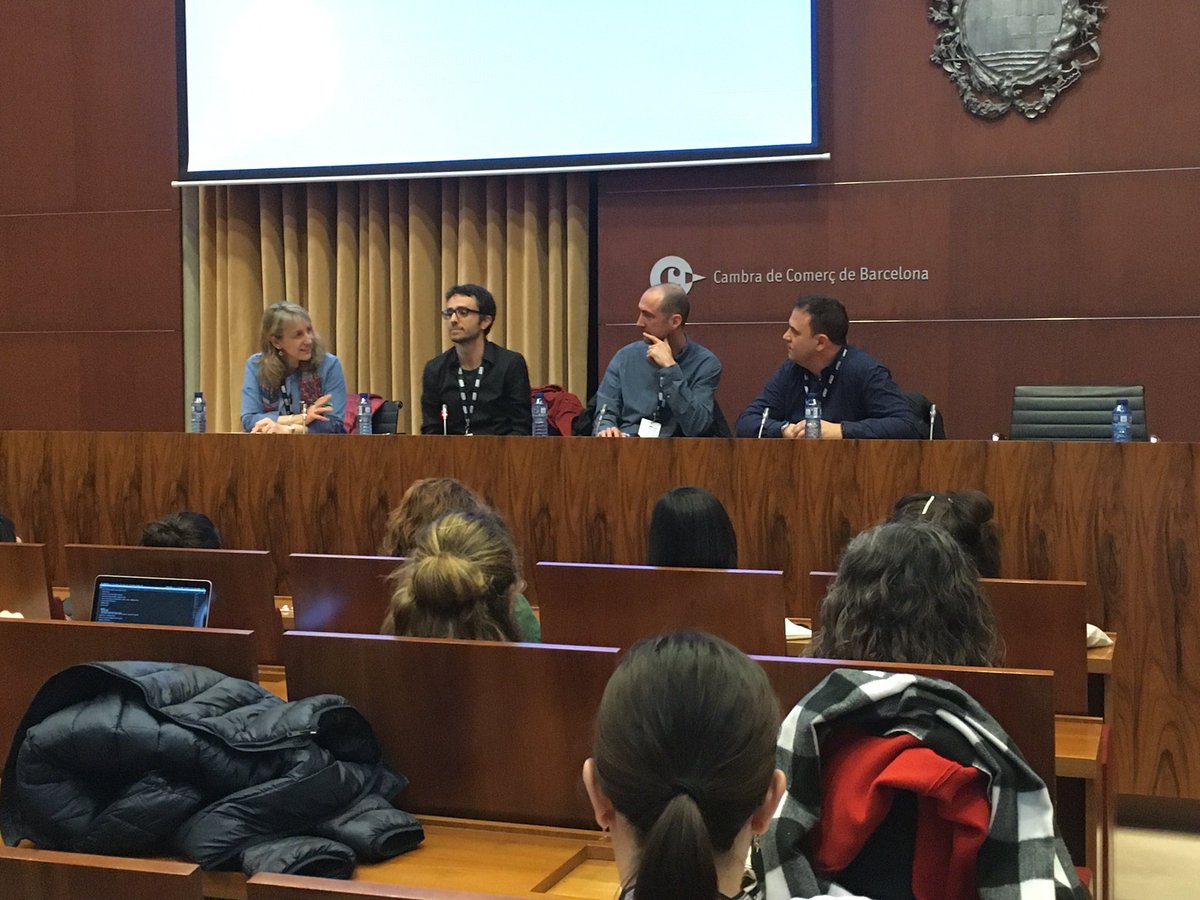 Sessió sobre #blockchain i cultura. 

Amb <a href="/Freeverseio/">Freeverse.io</a>, <a href="/unisonrights/">Unison.</a> i <a href="/SevenRowTickets/">Seven Row</a> ens preguntem quines possibilitats aporta aquesta tecnologia al món de l’art i què pot aportar la creativitat al blockchain? 
agenda.accio.gencat.cat/cercador/-/act…
@bcntechcity <a href="/icec_cat/">Empreses culturals</a>