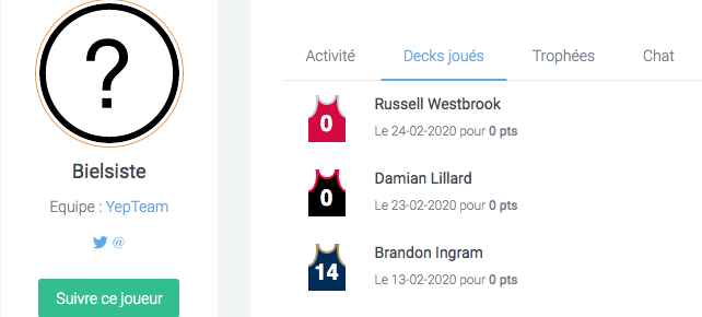 Pendant ce temps-là, au sein de notre équipe, règne la politique sportive de la "bulle". 

Avec comme moteur @gregchab, la star, que dis-je, LE MAESTRO de la bulle...

Une équipe motivée pour discuter d'un trade pour "el fenómeno" ?

(N'hésitez pas 🙏🏻😭)