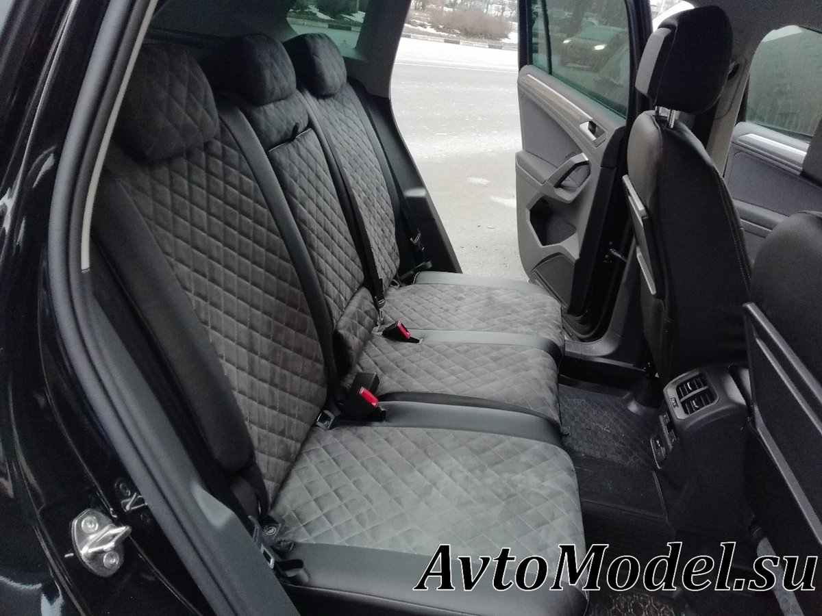 Модельные чехлы на Volkswagen Tiguan 2020г, и наша установка.
avtomodel.su
