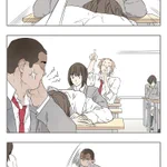 なにやってんのw授業中で紙片を渡すだけのつもりが、全員が先生に怒られしまう。