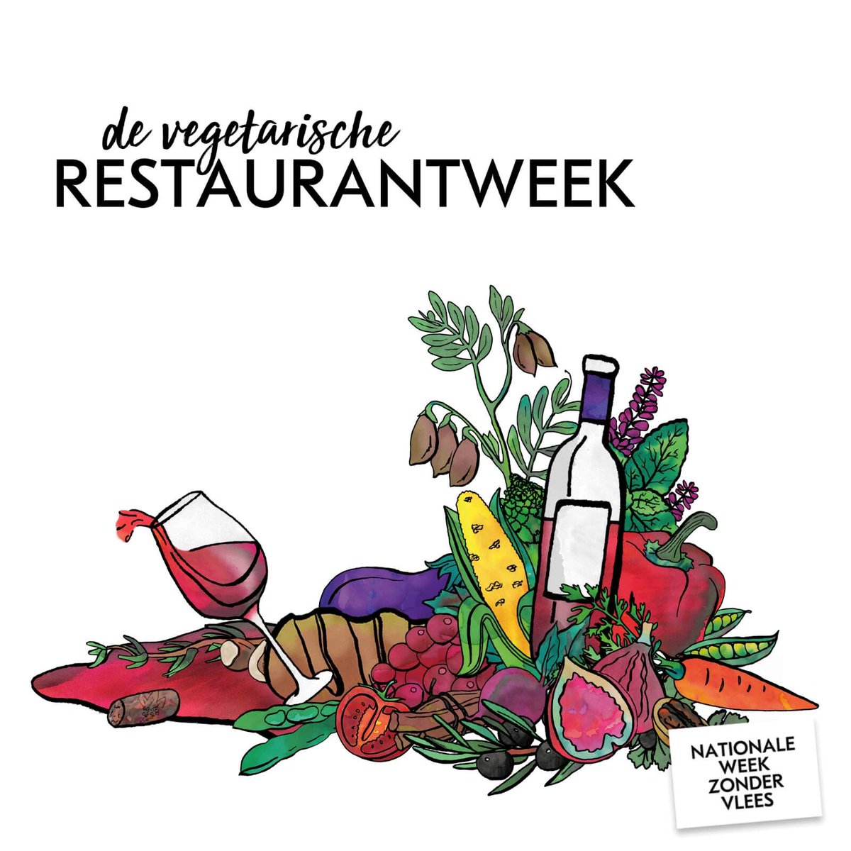 Dit jaar doen wij mee met de Vegetarische restaurantweek van 9 t/m 15 maart. 🌱Tijdens de vegetarische restaurantweek willen we vegetariërs verrassen met een culinair menu en de niet-vegetariërs uitdagen ook bewust te kiezen voor onze heerlijke vegetarische gerechten!