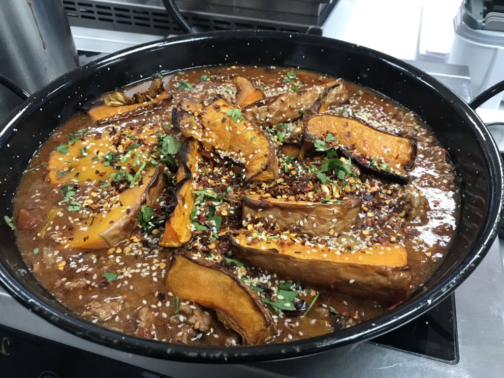 Beef kofta, spiced lamb and butternut squash or 7 veg tagine. Yum yum <a href="/ItswhatwedoWELL/">DineContractCatering</a>