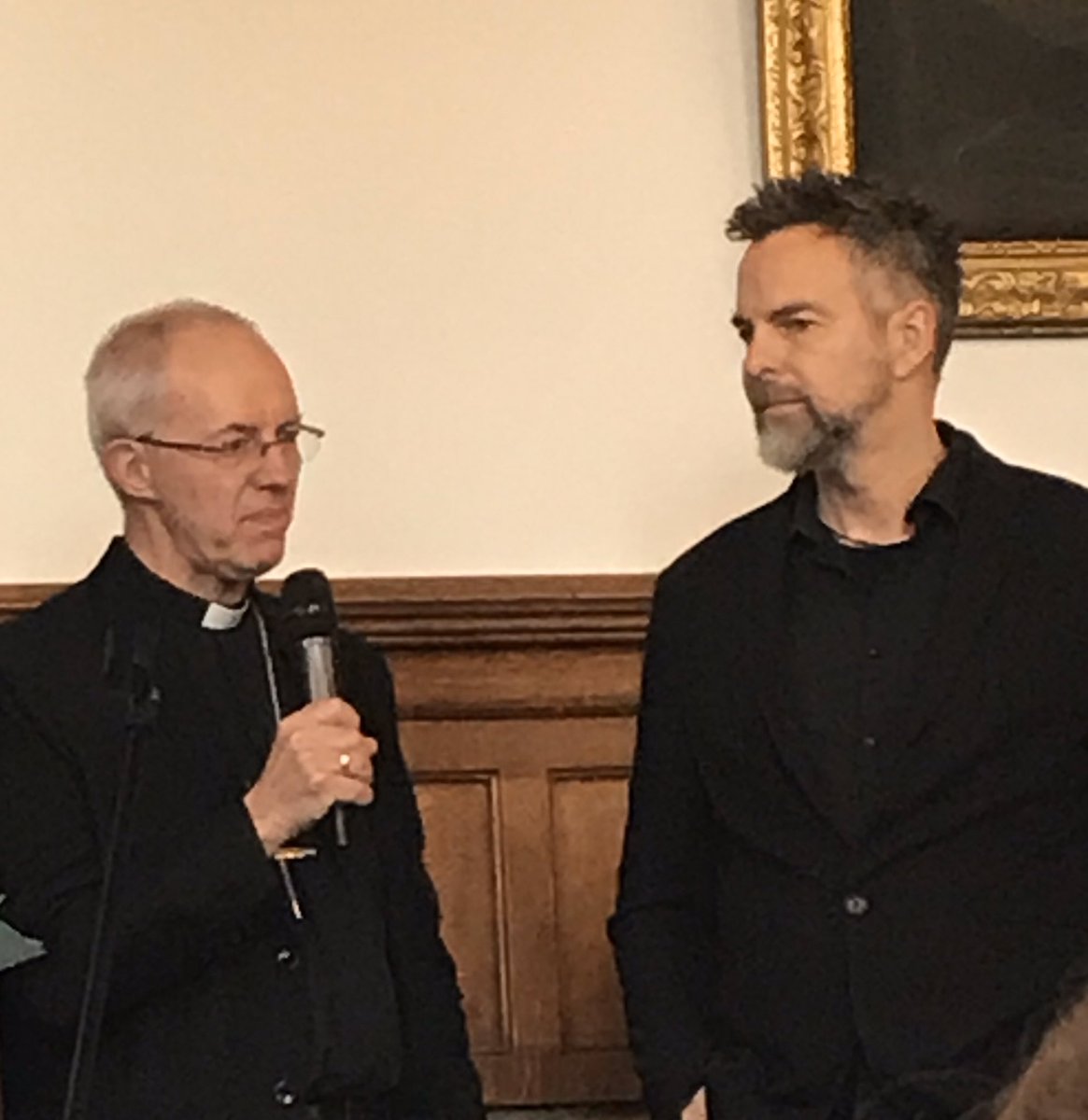 Getting excited about #ThyKingdomCome 2020 at the launch here at <a href="/lambethpalace/">Lambeth Palace</a> with <a href="/PeteGreig/">Pete Greig</a> and @JustinWelby 😁