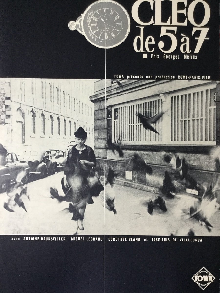 Tv Age広報部 V Twitter ミシェル ルグランとヌーヴェルヴァーグの監督たち 関連ツイート 5時から7時までのクレオ 日本版プレスシート表1と表4 中面にはスタッフクレジット ものがたり 監督と主演女優コリンヌ マルシャンの略歴を掲載 当時 アニエス
