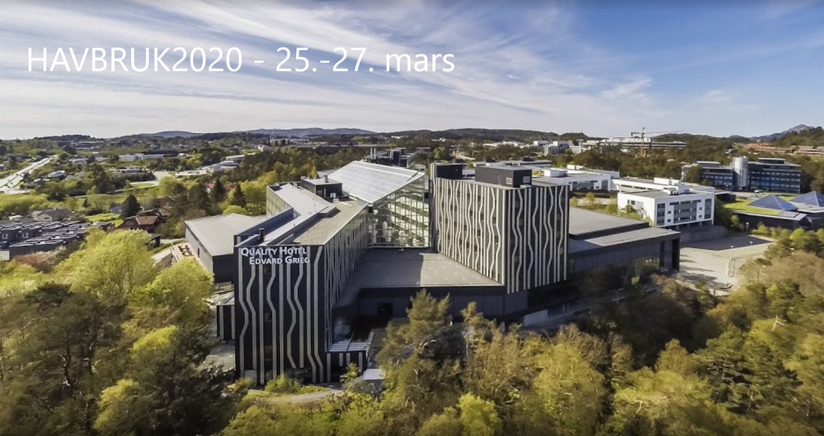 Konferansen HAVBRUK2020 har fått tittel "Klima for havbruk" hvor viktige spørsmål rundt klima, bærekraft og havbruk skal belyses og diskuteres i tre hele dager. Har du meldt deg på? <a href="/forskningsradet/">Norges forskningsråd</a> #havbruk2020 havbruk2020.no