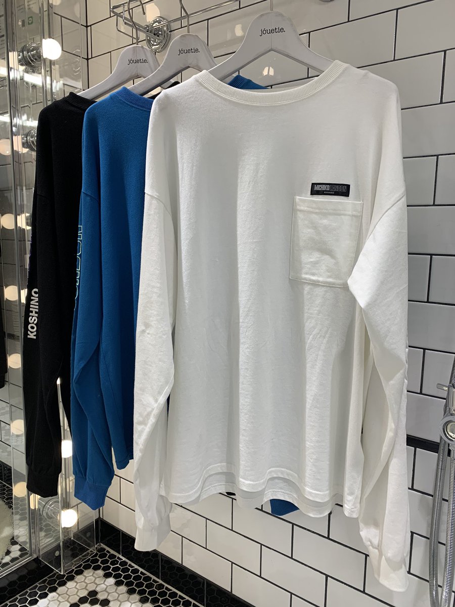 Jouetieルミネエスト新宿店 در توییتر Special Price Michiko London ロンt O Wht Blk Blu 6 000 4 000 Tax 胸元にはmichiko Londonのネームをたたきつけ サテンや刺繍のテクニックを使いロゴデザインを袖にキャッチーに入れたロンt メンズライクさもあり 1 Jouetieルミネエスト新宿店 در توییتر Special Price Michiko London ロンt O Wht Blk Blu 6 000 4 000 Tax 胸元にはmichiko Londonのネームをたたきつけ サテンや刺繍のテクニックを使いロゴデザインを袖にキャッチーに入れたロンt メンズライクさもあり 1