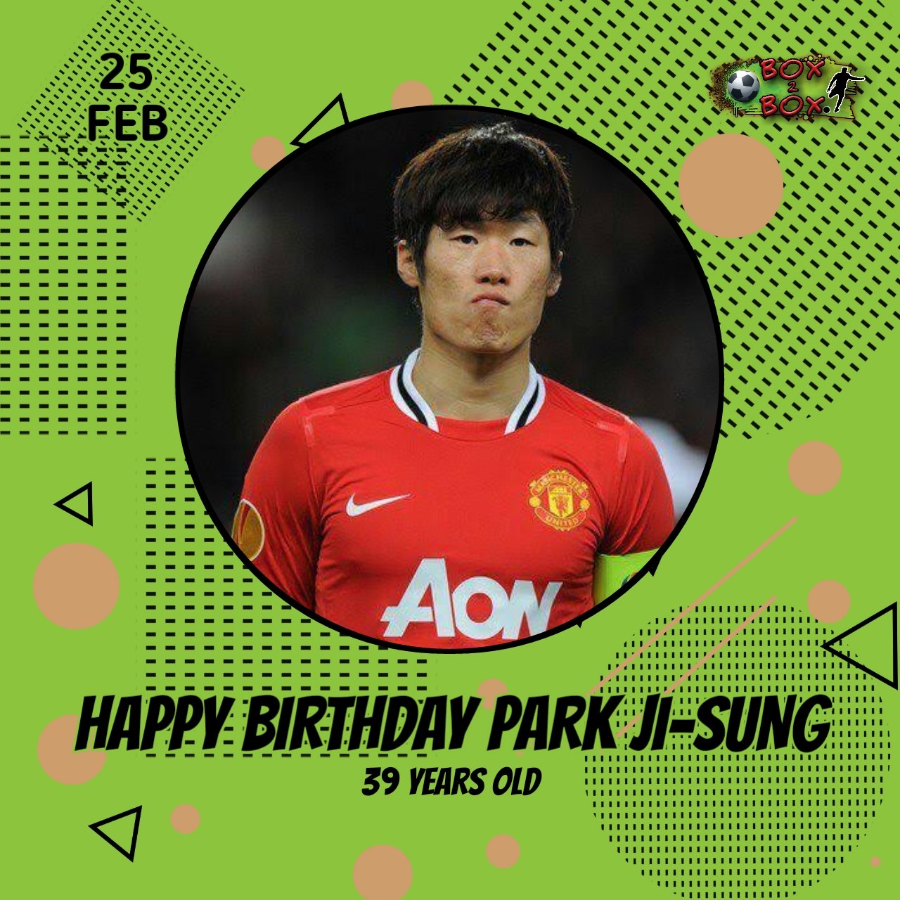 Happy birthday to Park Ji-Sung &     